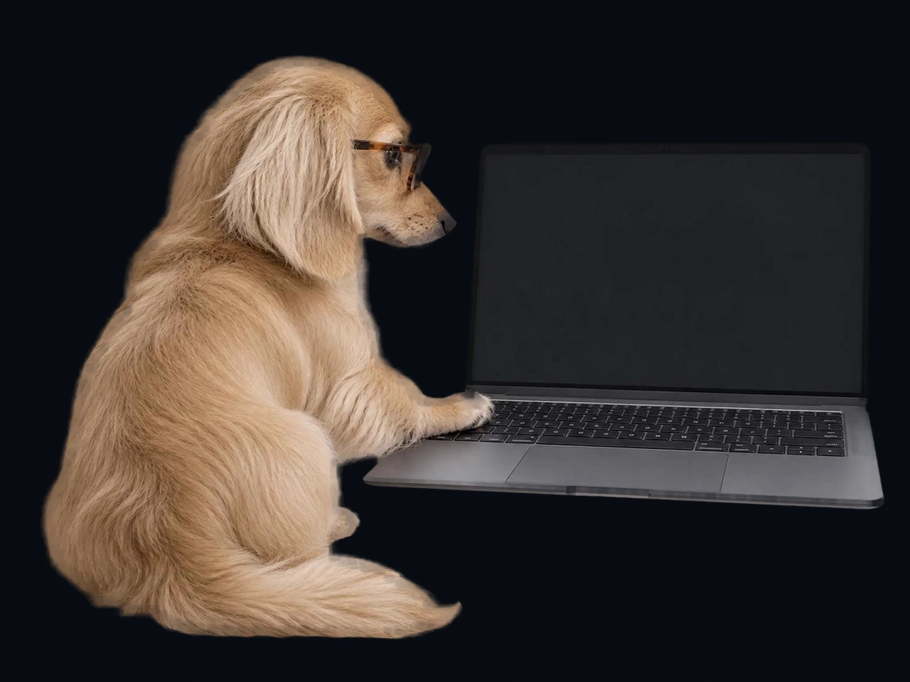 Rosi am Laptop